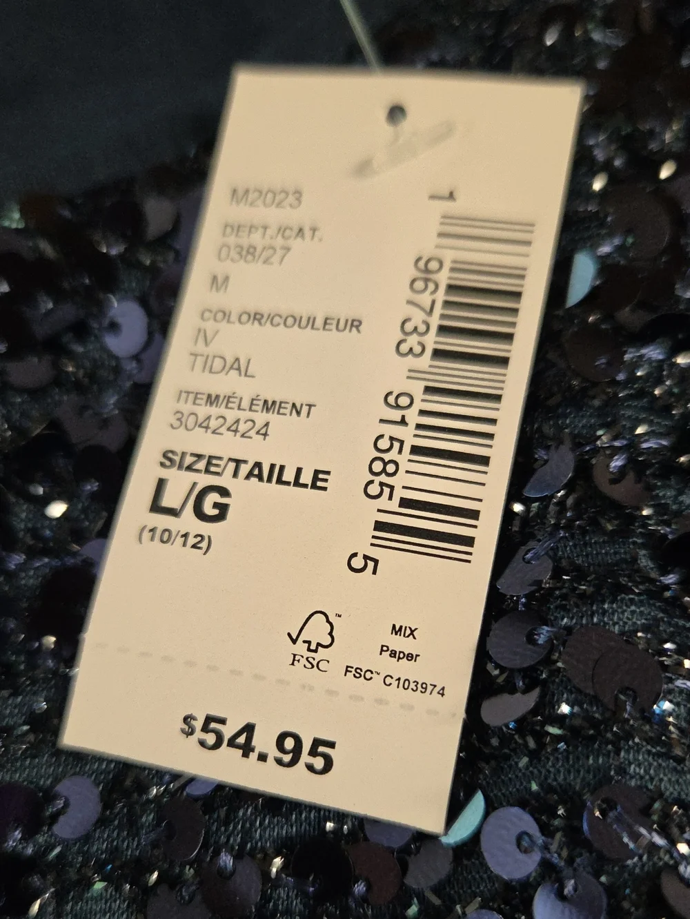 NWT Beautiful Girls Size 10/12 sequined bodice dress